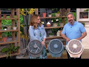 Air Innovations 12" 3-in-1 Swirl Cool Stand Fan with Remote on QVC