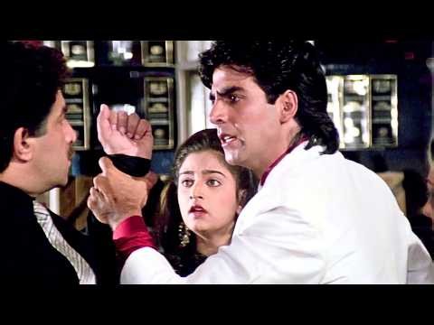 मेरी माँ पे हाथ उठाया तो हाथ अलग कर दूंगा | Akshay Kumar Action Scene | Dancer 1991