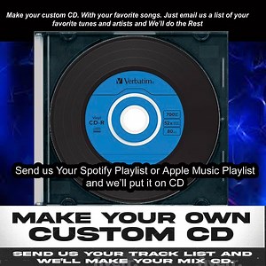 Custom Mix CD: Personalized Mixtape From Your Playlist - Etsy