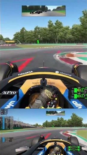 Automobilista 2 mod f1 25 attacco curva 1 #viral #shorts #short #viralvideo #f1 #automobilista2