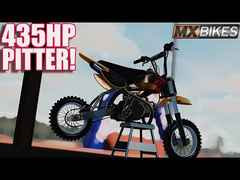 430HP PITBIKE IN MXBIKES INSANE...