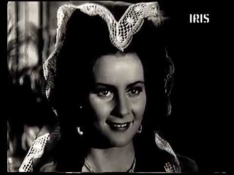 Alida Valli in 'I pagliacci' with Beniamino Gigli and Paul Hörbiger, movie 1943
