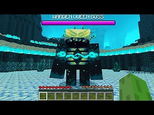 I Found The WARDEN QUEEN BOSS in Minecraft...