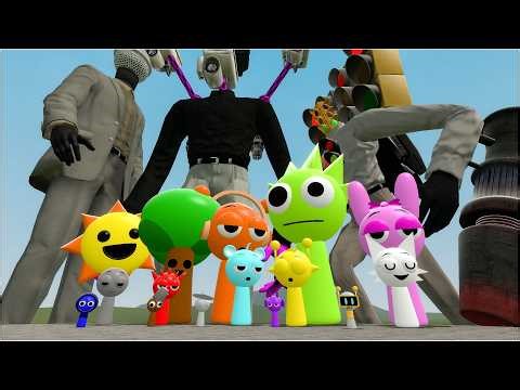 100% COMPLETE SPRUNKI FAMILY SIZE COMPARISON IN GARRY'S MOD – THE FINAL BOSS APPEARS! 👹🔥