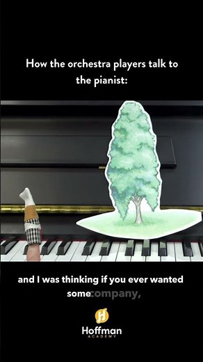 The solo pianist...