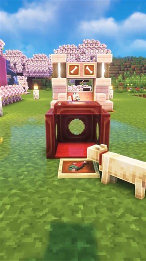 Minecraft Cat House 🥰 #shorts