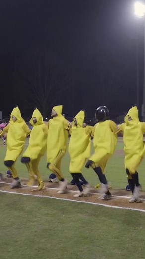 Banana Costume Kickline Dance | Savannah Bananas Baseball Fun