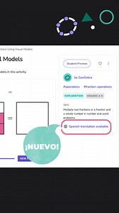 1.7K views · 16 reactions |  Gran noticia: ¡Recursos matemáticos de GeoGebra AHORA en español! Solo busca el enlace en el panel lateral   Mantén los ojos abiertos para saber más mientras nuestro equipo continúa desarrollando más recursos de matemáticas en #español ✨ geogebra.org/math #MTBoS #iteachmath #mathematics #matemáticos #matemáticas #maths | GeoGebra | Facebook