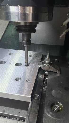 CNC boring / Mechanical Engineer #cnc #cncmill #machine #machine #welding