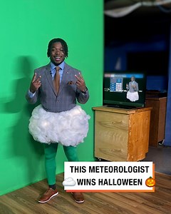 This metorologist was floating through the report ☁️🤣 | Lessons Learned In Life