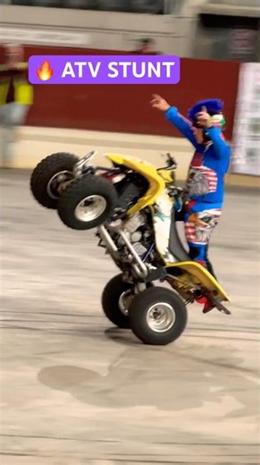 😳 Insane ATV Wheelie Show 🏍️🔥