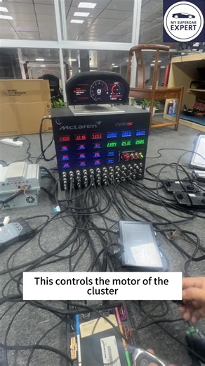 1.8K views · 36 reactions | Check it out: a whole McLaren 720S set of electronic modules all connected to our platform for testing!#testingplatform #McLaren #McLaren720S #repair | My Supercar Expert | Facebook