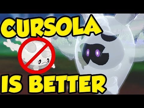 CURSOLA IS BETTER THAN CORSOLA! Pokemon Sword and Shield Cursola Moveset Guide - How To Use Cursola