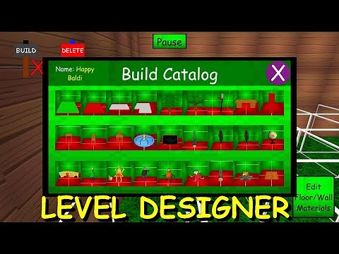 Baldi Tower Defense: Level Designer Alpha 1.2 part6 - Baldi's Basics fangame