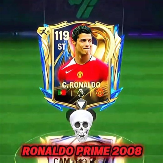 Ronaldo 2008 card…☠️