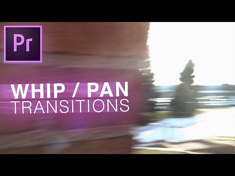 How to Smooth Whip Pan Camera Transition with almost ZERO Editing (Premiere Pro Tutorial)