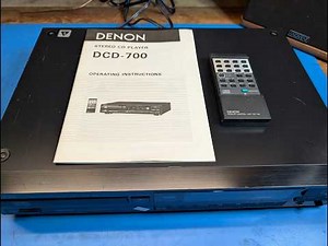 Exploring a Vintage Denon DCD-700 CD Player