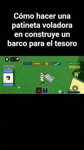 cómo hacer una patineta voladora en construye un barco para el tesoro