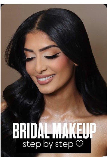 Bridal makeup step by step 🤍 UNREAL 🥹 — a reminder of what UNFILTERED flawless artistry looks like. SOFT GLAM! SAVE for your 2026 bridal makeup inspo ✔️ Bridal makeup by @makeupbyjenxixii on beautiful bride @_shilpsjohn 🤍 Bridal Hairstylist: @glambynada