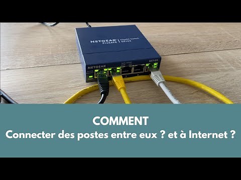 How to connect computers to each other? and to the INTERNET?