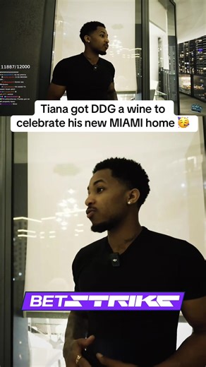 Tiana Celebrates DDG's New Miami Home with Wine