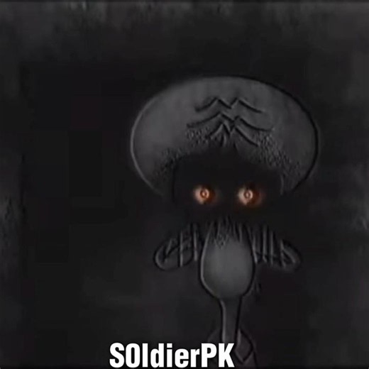 Red Mist Squidward Edit credit to @vibingleaf for clips #spongebob #redmist #squidward #creepypasta