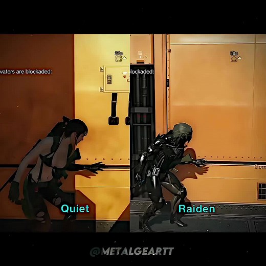 Exploring Quiet Metal Gear 5 and Raiden in Metal Gear Rising: Revengeance