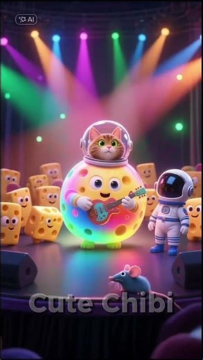 Cute Chibi 🌟 #cartoon #adorably #cuteanimals