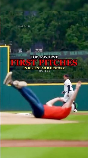 Top 20 Worst First Pitches in MLB History | Part 2