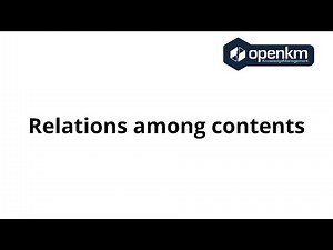 OpenKM - Relations among contents - New User Interface