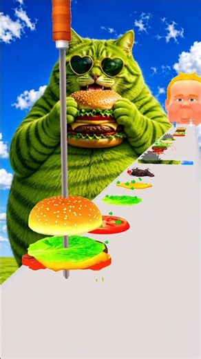 Can I Make Extra Delicious Burger 🍔😋 - Burger Run Lvl.37