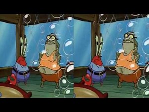 Bubble Bass throws Squidward in 3D! RE-EDITED
