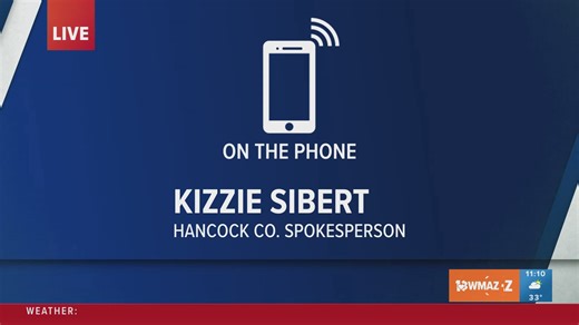 Watch: Hancock County EMA on what snow conditions they're seeing