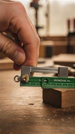 Miniature Combination Square That Actually Works! 🔧 Keychain Tool Test