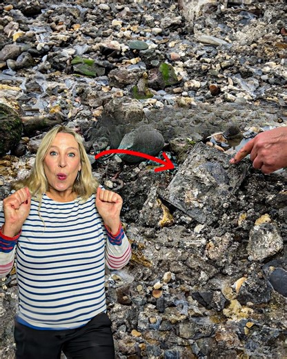 You won’t believe what emerged from the mud!