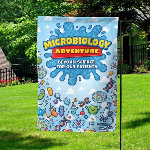 Lab Week 2026 Garden Flag, Lab Story, Lab Week Flag, Lab Team, Lab Assistant, Phlebotomist Flag, Med Lab Tech D2N407 - Etsy