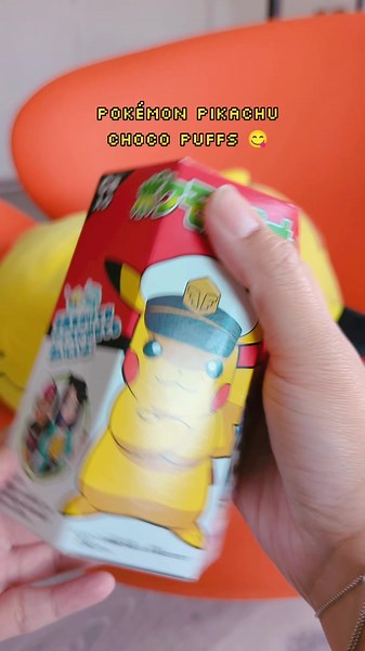 Delicious Pokémon Choco Puffs by Tohato