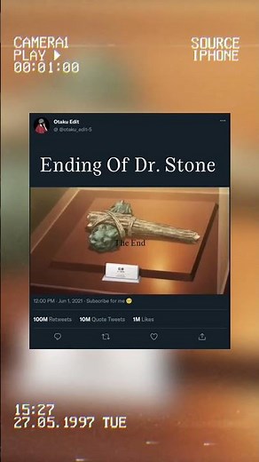 Ending Of Dr. Stone