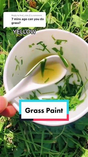 DIY Grass Paint Tutorial | Natural Plant-based Dye