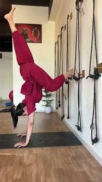 Leg Raise in L-pose “Lift your legs, engage your core, and own the L pose with control.” #yoga #yogi