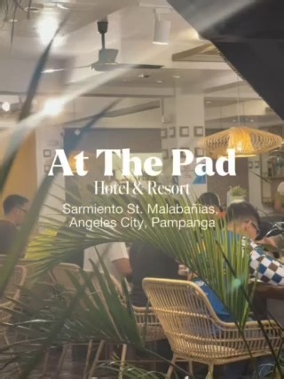 Stay. Dine. Unwind. 🤍 At AT THE PAD HOTEL & RESORT, everything you need is right here—cozy rooms and an in-house restaurant and café to complete your perfect getaway 🍃 📍Plaridel 1, Sarmiento St., Malabañias, Angeles City ☎️ 0917-705-0526 | (045) 407-3331 📩 atthepadhotel@gmail.com #AtThePadHotelAndResort