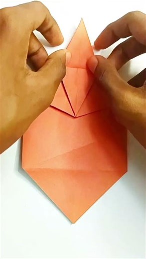 making an origami cat🐱#origamicat #origamianimal #origami
