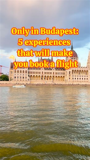 Experiences you should not miss in Budapest #budapest #fblifestyle #bestairbnb #hungary #budapesthungary #travelgram Links in the comments 👇 | Lofttraveller Budapest