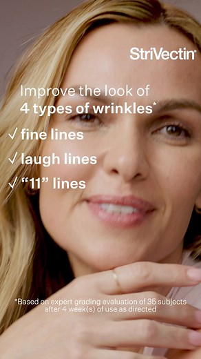With wrinkle-smoothing peptides to target collagen and enhance volume for a more youthful-looking you | StriVectin