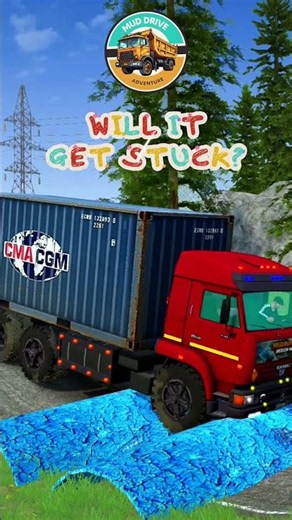 TOO HEAVY?! Red Truck Pulls Two Huge Loads! | MudRunner & BeamNG