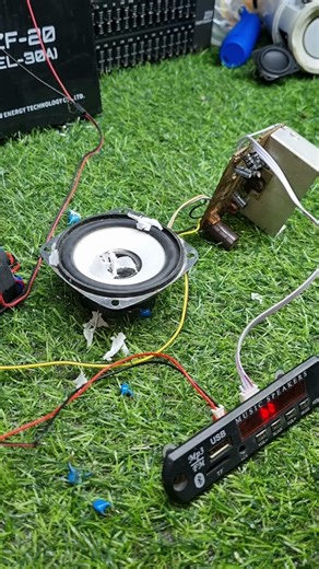 DIY 12V Stereo Amplifier LA42071 TV Component Project and Demo #tvrepair #bass #electronicsrepair