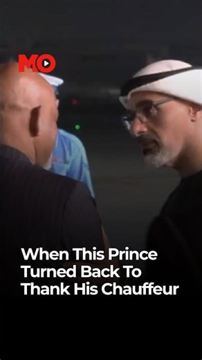When Abu Dhabi’s Crown Prince Turned Back To Thank His Chauffeur| Mo of Everything