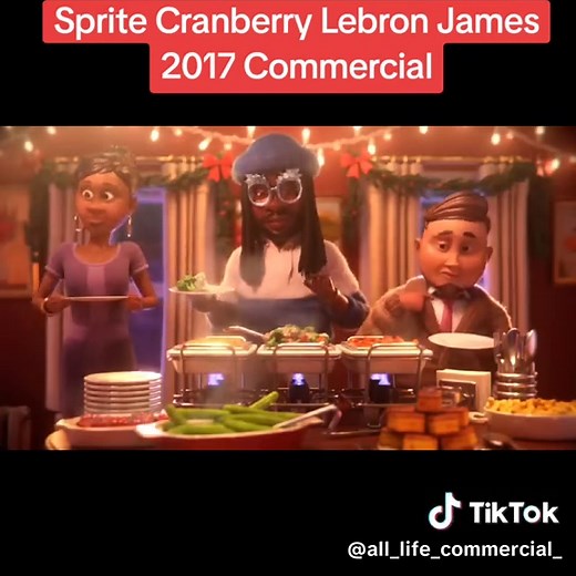 LeBron James Sprite Cranberry Commercial 2017