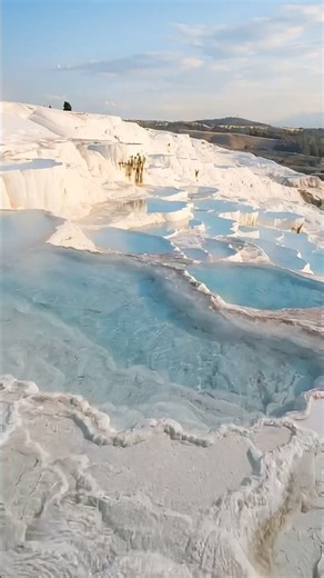 The white travertine of Pamukkale