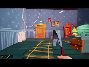 Hello Neighbor Beta 3 Gameplay with Cheats